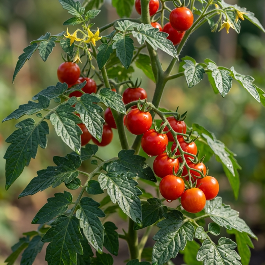 Set of 3 or 6 Large Plants - Tomato Cocktail Crush Variety, Ready to Plant in Your Garden