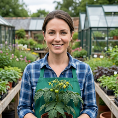 Set of 3 or 6 Large Plants - Tomato Totem Variety, Ready to Plant in Your Garden