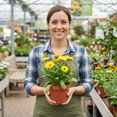 Calendula ‘Fiesta Yellow’, Ready to Plant