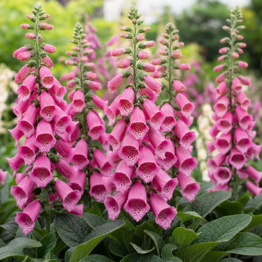 1 Large Plant - Digitalis Dalmatian Rose, Ready to Plant in Your Garden, 2L Pot