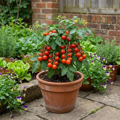Growers Selection Cherry Tomato Patio Plants, Garden Ready