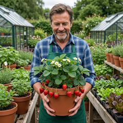 Strawberry Delizz Variety, Outdoor Garden Ready, 1L