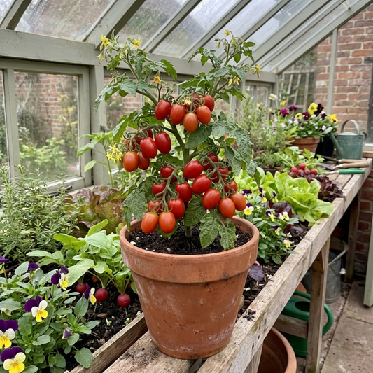 Set of 3 or 6 Large Plants - Tomato Nagina Variety, Ready to Plant in Your Garden