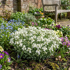 Arabis Aubris White, Ready to Plant in Your Garden, 1L