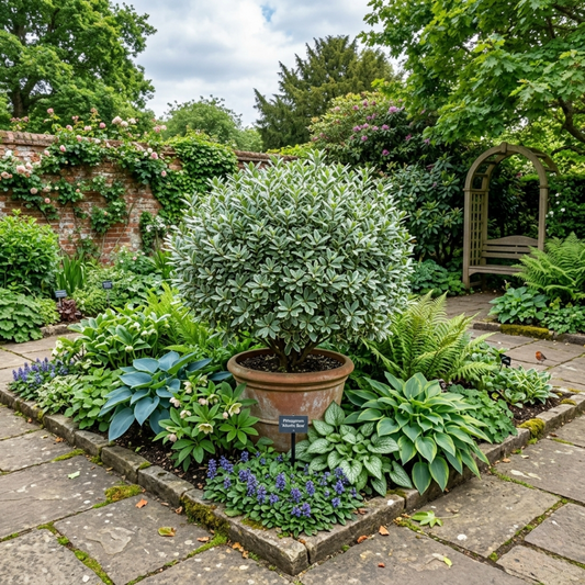 Pittosporum Atlantic Blue, Ready to Plant in Your Garden, 3L Pot