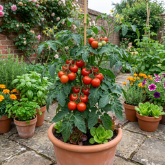 Set of 3 or 6 Large Plants - Tomato Alicante Variety, Ready to Plant in Your Garden
