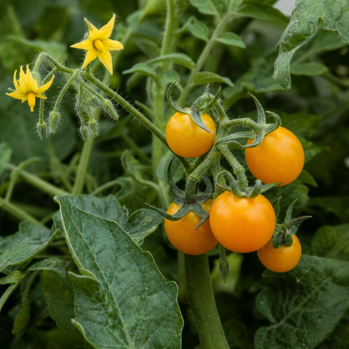 1 Sweet Million Cherry Tomato Plant, Prolific High Yield Vine, Outdoor Garden Ready, 2 Litre Root-Ball