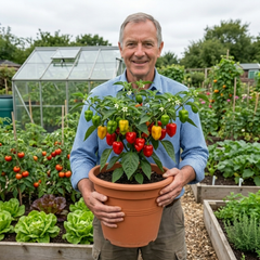 Chilli Pepper Plants - Scotch Bonnet, Ready to Plant in Your Garden