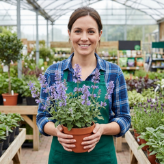 Set of 3 or 6 Nepeta Faassenii Catmint Plants, Hardy Perennial, Bee Friendly Blue Flowering Plants, Outdoor Garden Ready, 1 Litre Root-Ball