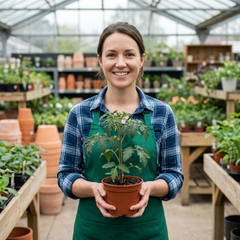 Set of 3 or 6 Large Plants - Tomato Bush Steak (Megabyte), Ready to Plant in Your Garden