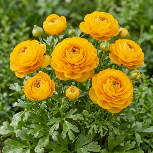 Rannunculus Vortex Golden Yellow