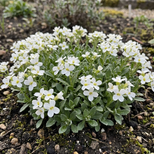 Arabis Aubris White, Ready to Plant in Your Garden, 1L