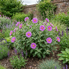 Cistus Thrive Rock Rose Plant, Hardy Evergreen Flowering Shrub, Litre Root Ball