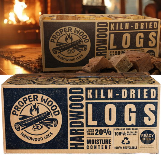 Box of Kiln Dried Hardwood Logs