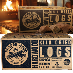 Box of Kiln Dried Hardwood Logs