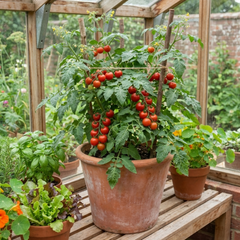 Set of 3 or 6 Large Plants - Tomato Crokini Variety, Ready to Plant in Your Garden