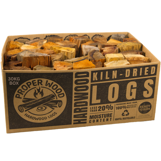 Box of Kiln Dried Hardwood Logs