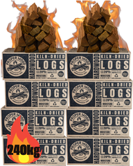 Box of Kiln Dried Hardwood Logs