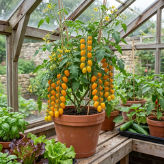 Honeycomb Tomato Plants, Live Tomato Seedlings, Outdoor Garden Ready, 1L Root Ball