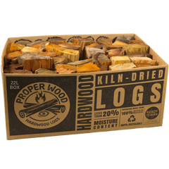 22 litre bag of hardwood logs x 4