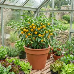Sweet Pepper Snack Yellow, Ready to Plant in Your Garden