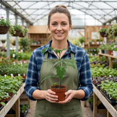 Set of 3 or 6 Large Plants - Tomato Brandy Boy Variety, Ready to Plant in Your Garden