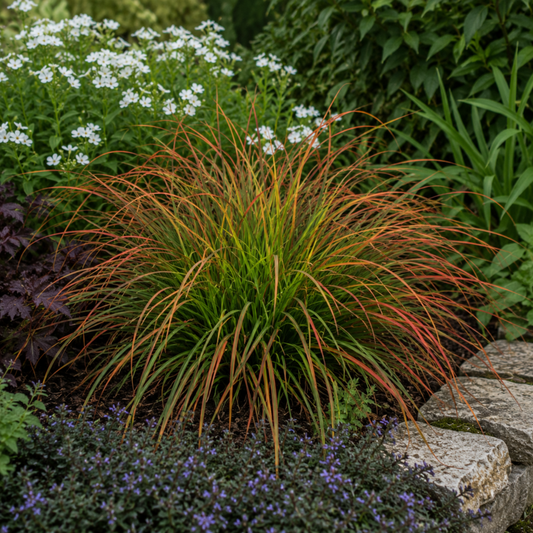 3 Carex Prairie Fire Plants, 9cm Pots, Autumn Garden