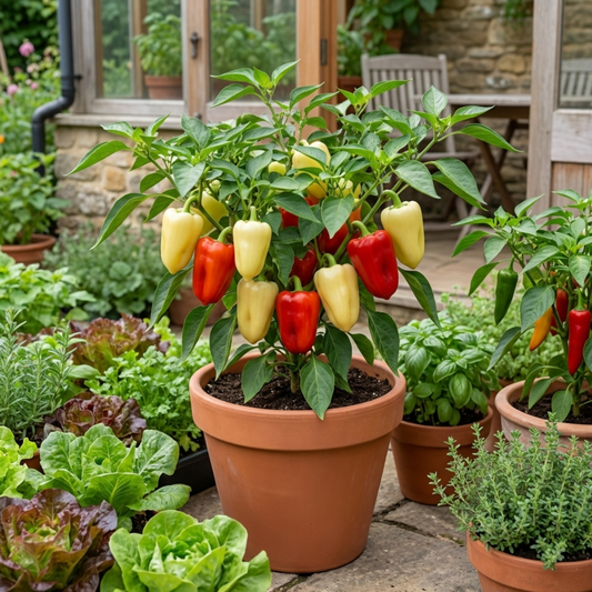 Sweet Pepper Plants - Liberty Belle, Ready to Plant in Your Garden
