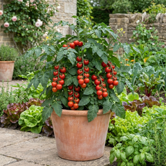 Set of 3 or 6 Large Plants - Tomato Cocktail Crush Variety, Ready to Plant in Your Garden