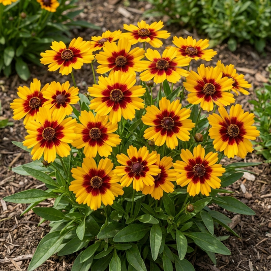 Coreopsis Sunfire Hardy Perennial Plants, Garden Ready, Bee Friendly, Summer Flowering, 1 Litre Root Ball