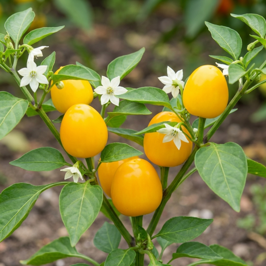 Sweet Pepper Snack Yellow, Ready to Plant in Your Garden