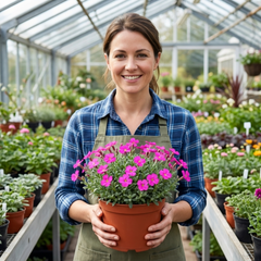 Aubrieta Florado Neon Pink, Ready to Plant in Your Garden, 1L