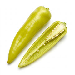 1 Hungarian Hot Wax Chilli Pepper Plant, Outdoor Garden Ready, Grow Your Own Chilli, 2Ltr Root Ball