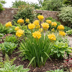 1 Freesia Gold River Outdoor Garden Plant, Fragrant Hardy Summer Flowering Perennial, 2 Litre Root Ball