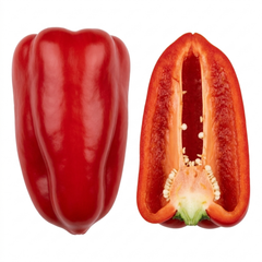 1 Sweet Pepper Thor Live Plant, Outdoor Garden Ready, Grow Your Own Vegetables, 2Ltr Root Ball