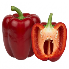 Sweet Pepper Plants - Red King Variety, Ready to Plant in Your Garden