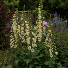 1 Large Plant - Digitalis Dalmatian Cream, Ready to Plant in Your Garden, 2L Pot