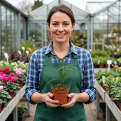 Set of 3 or 6 Large Plants - Tomato Nagina Variety, Ready to Plant in Your Garden