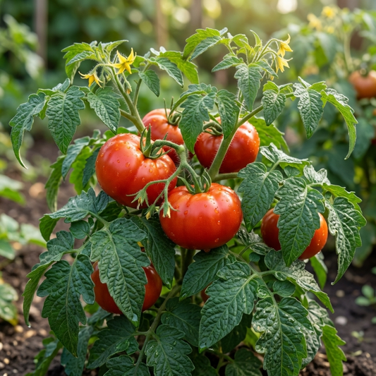 Set of 3 or 6 Large Plants - Tomato Bush Steak (Megabyte), Ready to Plant in Your Garden