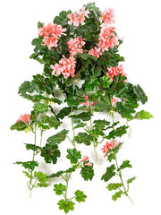 Geranium Artificial Plant Premium Faux 72cm Height Artificial Plants