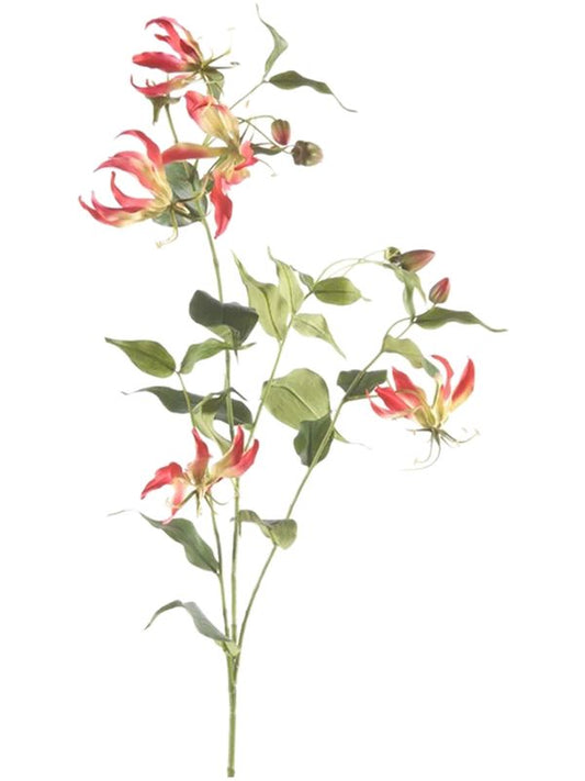 Gloriosa Artificial Plant Premium Faux 120cm Height Artificial Plants