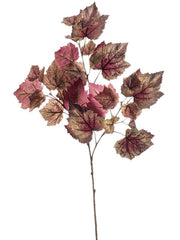 Grape Leaf Artificial Plant Premium Faux 65cm Height Artificial Plants
