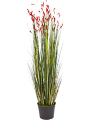 Grass Coral Artificial Plant Premium Faux 120cm Height Artificial Plants