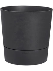 Greensense Aqua Care Plant Pot 34cm Height 41cm Dia Round Charcoal Pots & Planters