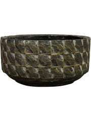 Jim Plant Pot 10cm Height 18cm Dia Bowl Earth