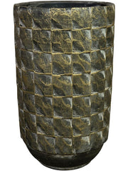 Jim Plant Pot 25cm Height 13cm Dia Pot Tall Earth
