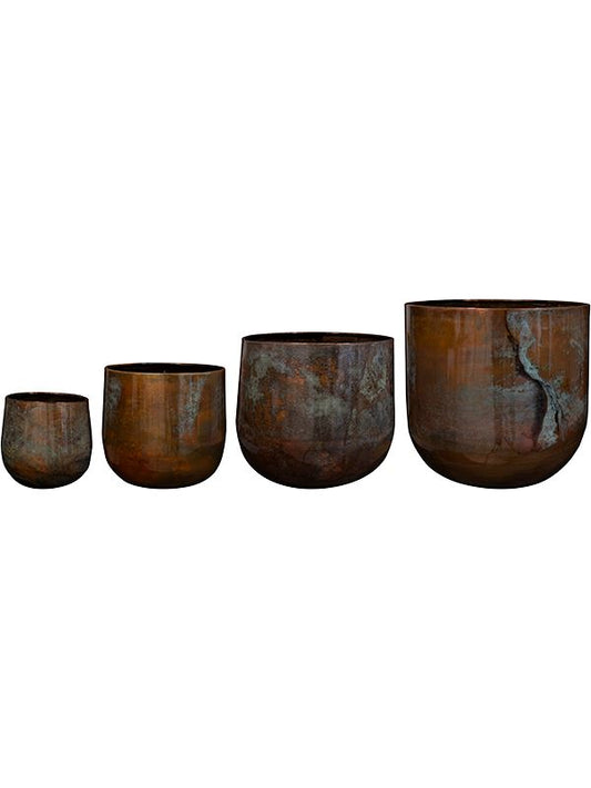 Jolien Plant Pot 40cm Height cm Dia Pot Mystic Blue (set of 4) Pots & Planters