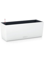 Lechuza Balconera Color 50 Plant Pot 19cm Height 15.5cm Dia All Inclusive Set White Pots & Planters