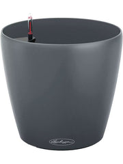 Lechuza Classico Color Eco 43 Plant Pot 40cm Height 36.5cm Dia All Inclusive Set Grey Pots & Planters