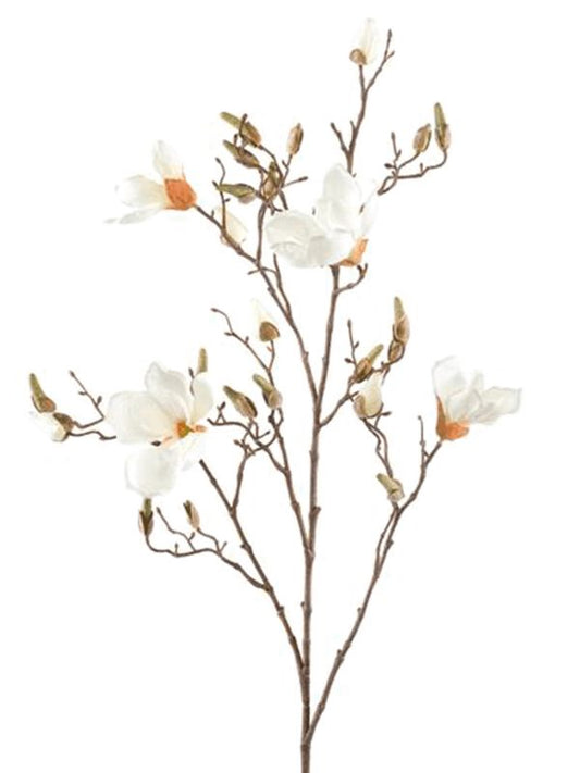 Magnolia Artificial Plant Premium Faux 105cm Height Artificial Plants